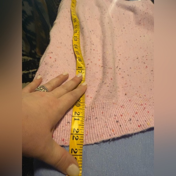 LOFT Dusty Pink Turtleneck Sweater - Picture 5 of 7